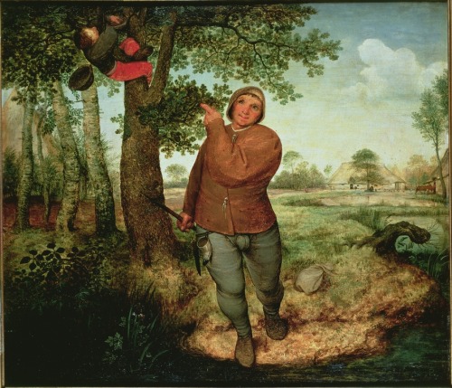 cavetocanvas:  Pieter Bruegel the Elder, Bird Nester, 1568 