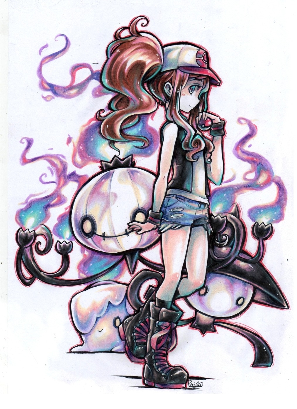 paroro:  Another pokemon fanart : &gt; the Chandelure family is awesome. More