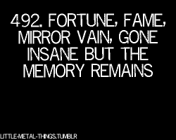 little-metal-things:  Metallica - The Memory Remains. Submitted by steviecontrol. 