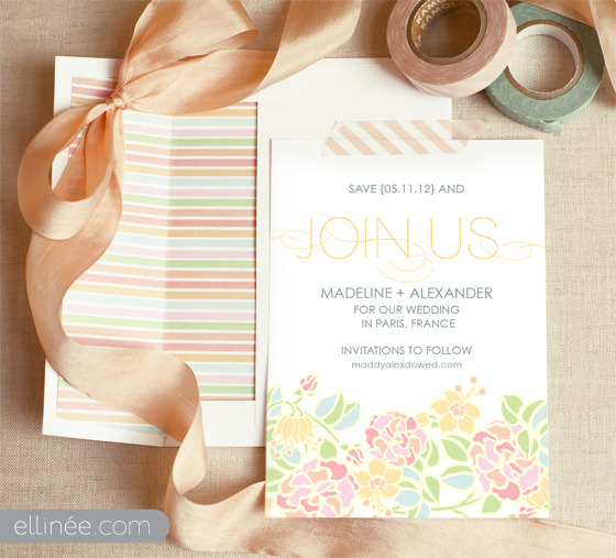 Save The Date Card | Ellinee
We all know weddings can be incredibly expensive, so saving a few dollars here and there adds up! The only problem is that unless you or best friend is a designer, it can be hard to find free wedding printables that you’d...