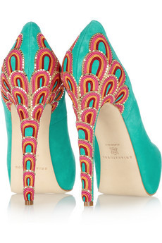 daringcoco:Claudia suede pumps by Brian Atwood from Net-A-Porter FACEBOOK | TWITTER | BLOGLOVIN