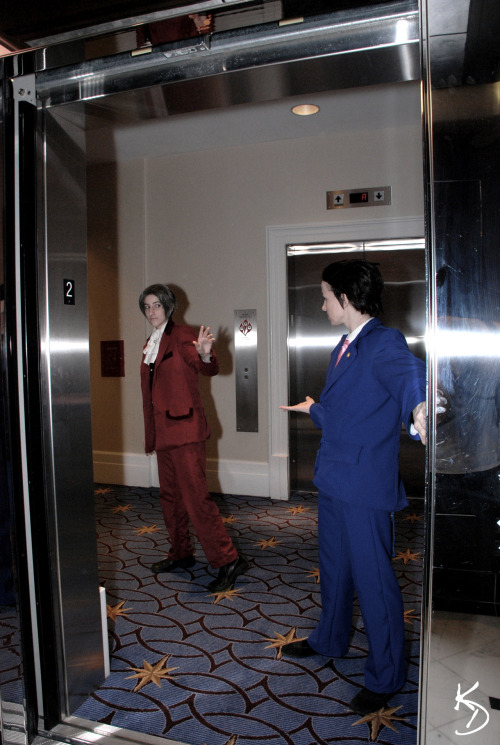 kdoranphoto: Ace Attorney Group Shoot - Katsucon 18 friendleaderp (Miles Edgeworth) | derp