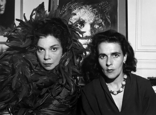 artistandstudio: Leonor Fini and Leonora Carrington Forget Dali and Breton, these two Leon&rsquo