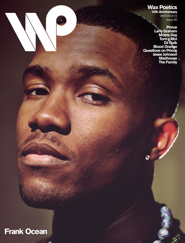 musicisthemelody:  Frank Ocean covers the latest issue of Wax Poetics. Definitely