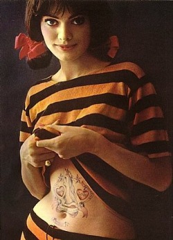 lauramcphee:  True love tattoo, c1965 (Wingate