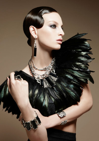 Jewellery campaign image from Peter Lang’s collection. Lovely deco undertone to his work. Each piece is cast, enamelled and assembled by hand.
Melbourne Stockists (view)