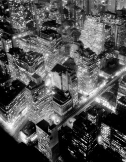 Luzfosca:  Berenice Abbott  Vue De Nuit, New York, 1932 