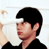 jiyeol:  Gif requested by pmjjang ∞ Derp Myungsoo 