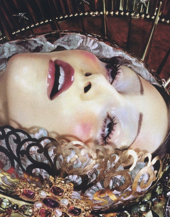 &ldquo;Immaculée&rdquo;  Alana Zimmer by Miles Aldridge for Numéro No.