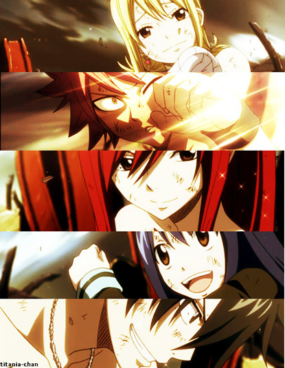 titania-chan:  “We are Fairy Tail!” 