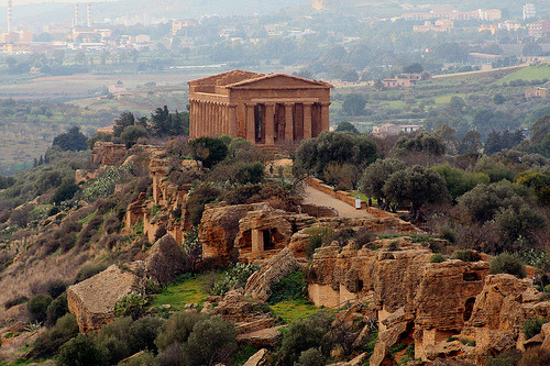 italian-art:Akragas - Agirgento - Tempio di Concordia/ Temple of Concordia / Konkordijin Hram (by gi