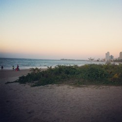 This beach of mine is pretty nice.  (Pris avec Instagram à Isla Verde Beach)