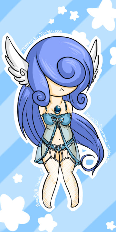 mayucva:  Helen’s special undies ;3 No corset cuz i like her chubby-ish belly Ikhnyrocks