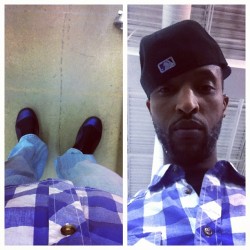 #OOTD 3/3/12 #Todayskicks #Sneakerholics #NT #Nike #h&amp;m eggplant flights x H&amp;M x new era (Taken with instagram)