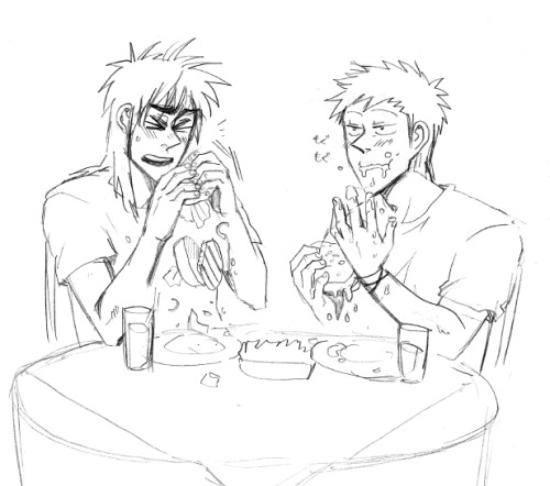 doraya:  Some SaKaiSa & EnKai!  BURGER PROBLEM