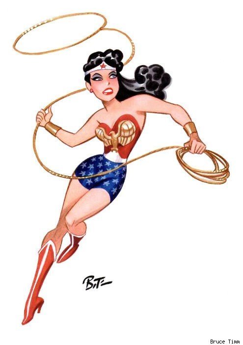 marchingjaybird:  Wonder Woman | Bruce Timm 