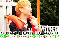 Favorite Top 20 SHINee Moments: ”I’m only riding this for the program!” 