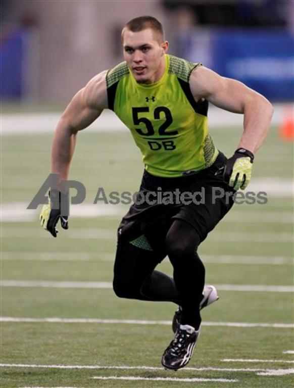 Notre Dame&rsquo;s Harrison Smith at NFL Combine