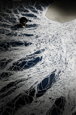 ianbrooks:  Fractal Salt Mazes by Motoi Yamamoto It’s not just for french fries and high blood pressure anymore: Yamamoto creates these sprawling labyrinthine designs using only salt. Also given to family members at the end of a funeral to ward off