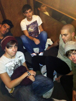 thewanteds:  “After a 12 hour day, as we’re