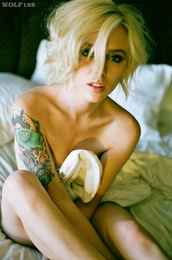 wolf189:  @alyshanett , white sheets &amp; rose lips  by Wolf189 (@wolfphoto) 50  more photos &amp; videos of  Alysha  here  ** Please don’t remove the credits and links. Thank you. ** http://wolf189.tumblr.com/ 