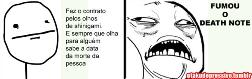 Memes com um Death Note