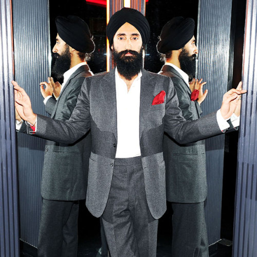 very dapper. I love turbans