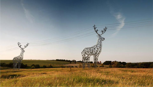 archiemcphee:  We love these awesome electricity pylon concepts, created by DesignDepot, a design studio located in Moscow, Russia. [via Design You Trust] 