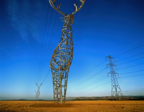 archiemcphee:  We love these awesome electricity pylon concepts, created by DesignDepot, a design studio located in Moscow, Russia. [via Design You Trust] 