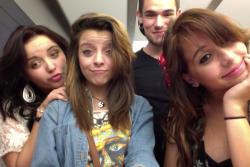 from left to right: Laura, Scuba, Bri, Me   mad love guys! &lt;3