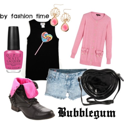 Bubblegum by fashion-time featuring short shorts