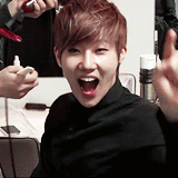 jiyeol:  Gif requested by gyutastic ∞ Sunggyu’s aegyo 