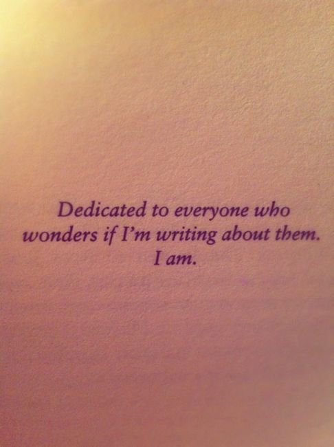 best dedication EVER…!