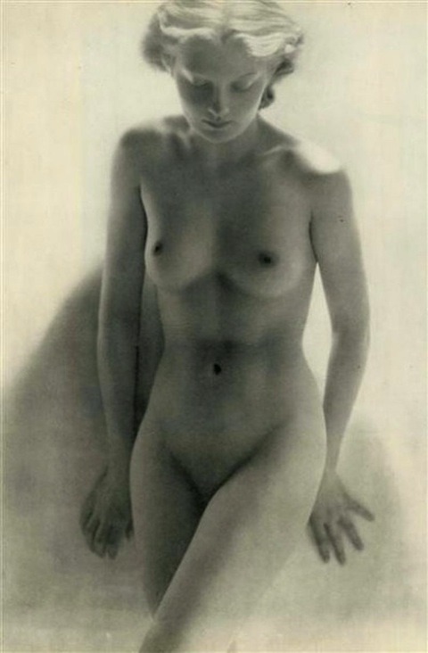  Femme nu blonde, c1950 (Laure Albin-Guillot) 