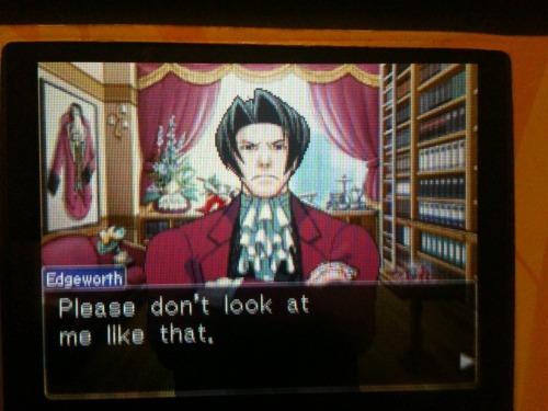 derpderpmotherfuckers:PHOENIX WRIGHT: ACE ATTORNEY - RISE FROM THE ASHEScrowning moments of heartwar