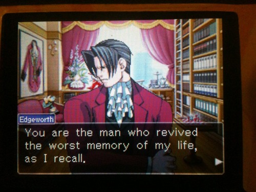 derpderpmotherfuckers: PHOENIX WRIGHT: ACE ATTORNEY - RISE FROM THE ASHES crowning moments of heartw