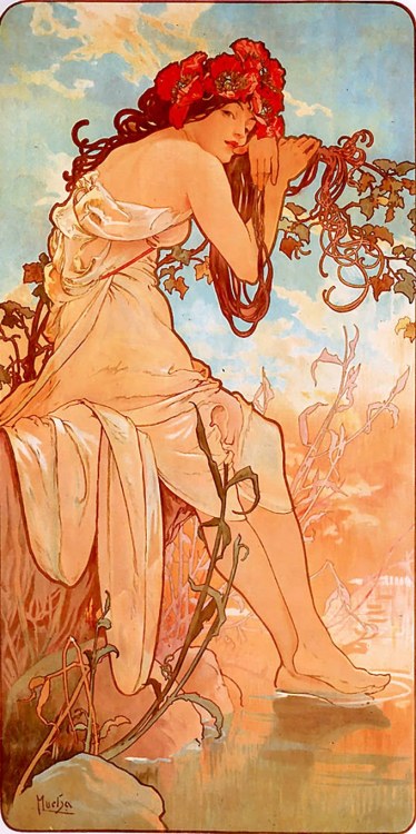 Woman with Daisies (1898-99), Summer (1896), porn pictures