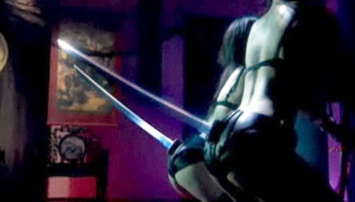 OMGoddess this is so hot, anal plug katana! *giggles* From the movie RoboGeisha