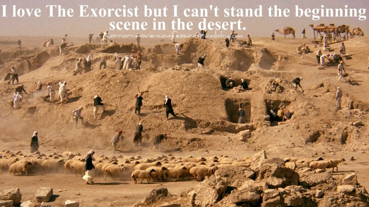 horror-movie-confessions:  “I love The Exorcist but I can’t stand the beginning