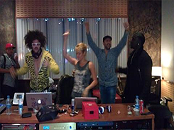 ladygagaxshakira:  -Shakira is working on her new album with a lot of producers and DJs this gonna be    epic..