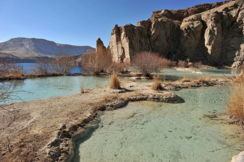  by christophe_cerisier on Flickr.The beautiful travertine pools of Band-e-Amir lakes in Afghan