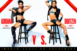   adriana lima &amp; doutzen kroes for v magazine  mario testino x nicola formichetti   