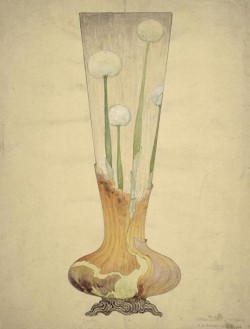 wallacegardens: Study designs, Emile Gallé, Musée d'Orsay, France.