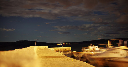 Rocky boats at night by N-Sarn on Flickr.