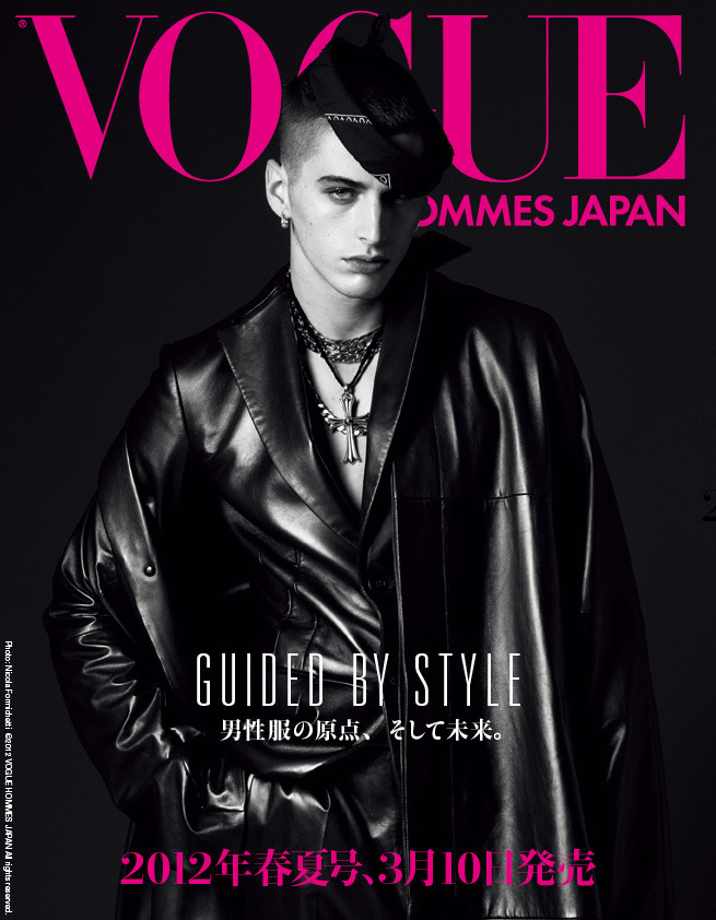 derriuspierre:  Model: Allen Taylor | Vogue Hommes Japans Spring/Summer 2012 | PH