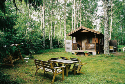 Swedish Cabin, Dalarna by eyeheartattack on Flickr.