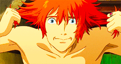 pupukachoo:  fandomzz:  Howl’s hair! fyeah-team-avatar:  Howls Faces!    hjhgnnnn