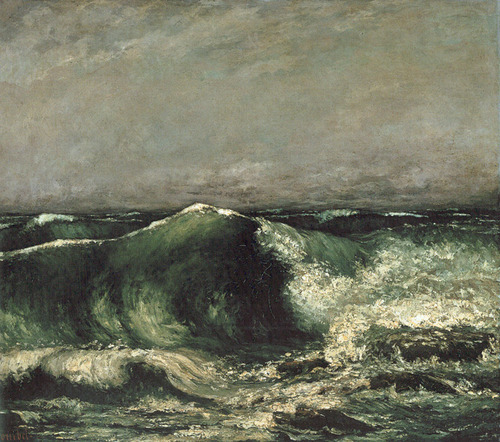 Porn  The Wave, 1870 | Courbet  photos