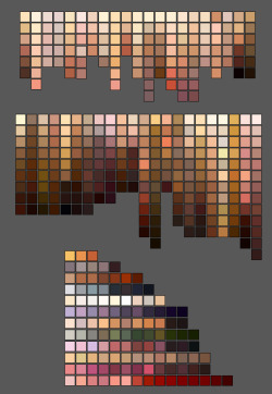  skintone palettes 