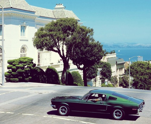 theoldiebutgoodie: 1968 Ford Mustang GT 390 Bullitt Replica.